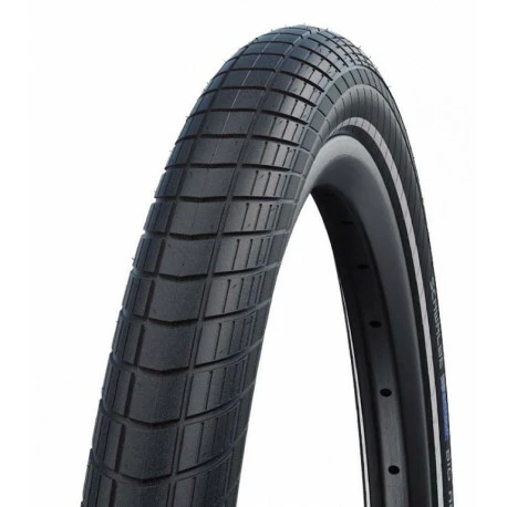 SCHWALBE Pneu PICK-UP 24x2.35 HS609 ADDIX E RIGIDE NOIR RÉFLÉ.60-507 1 SCHWALBE Pneu PICK-UP 24x2.35 HS609 ADDIX E RIGIDE NOIR RÉFLÉ.60-507