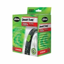 SLIME Smart Tube Chambre à Air PRESTA 48mm Auto-réparante/anti-crevaison 700 X 28/32c