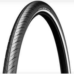 MICHELIN PNEU VTC / URBAIN 700X28 TR PROTEK FLANC REFLECHISSANT TT NOIR (28-622)