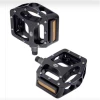 OPTIMIZ PEDALE BMX PLATEFORME ALU ERGOTS DEMONTABLES NOIR D 9 / 16 (PR)