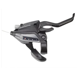 SHIMANO LEVIER / MANETTE VTT 7V. DROIT STEF500 V-BRAKE NOIR 2 DOIGTS