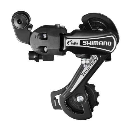 SHIMANO TOURNEY Dérailleur Arrière RD-TY21-B-GS 6 Vitesses 1 SHIMANO TOURNEY Dérailleur Arrière RD-TY21-B-GS 6 Vitesses