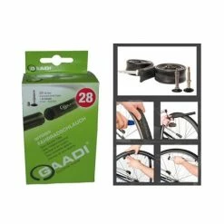 Gaadi Chambre à Air TUBE 28" 32-37 622-635 Valve Dunlop