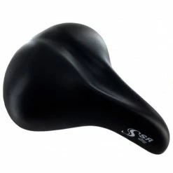 SELLE CITY CONFORT SAN REMO NOIR AVEC RESSORTS