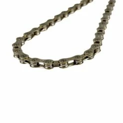 SUNRACE CHAINE VELO 12V. CN12A ARGENT 126M ATTACHE RAPIDE